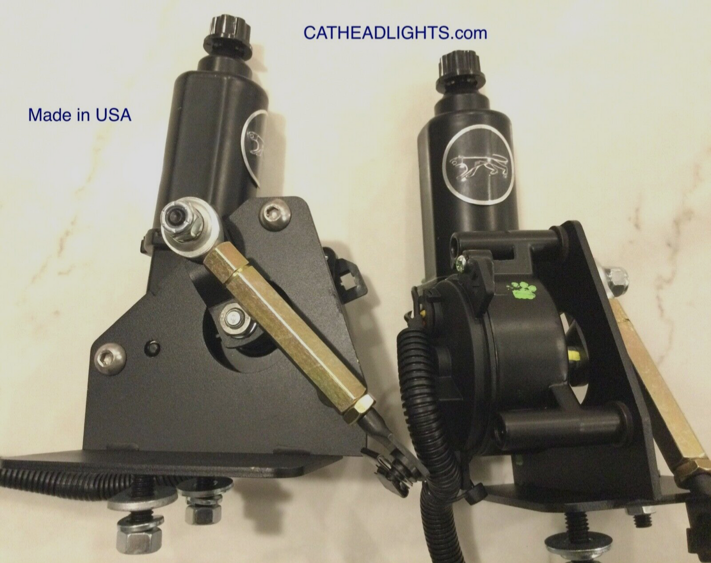 67 68 mercury cougar electric headlight motor conversion kit NEW Mtrs  USA made